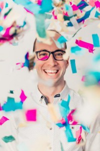 Adam Booth confetti too small